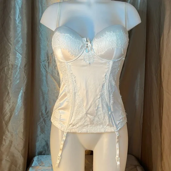 Honey Birdette Bridgette White Bustier - Picture 1 of 7